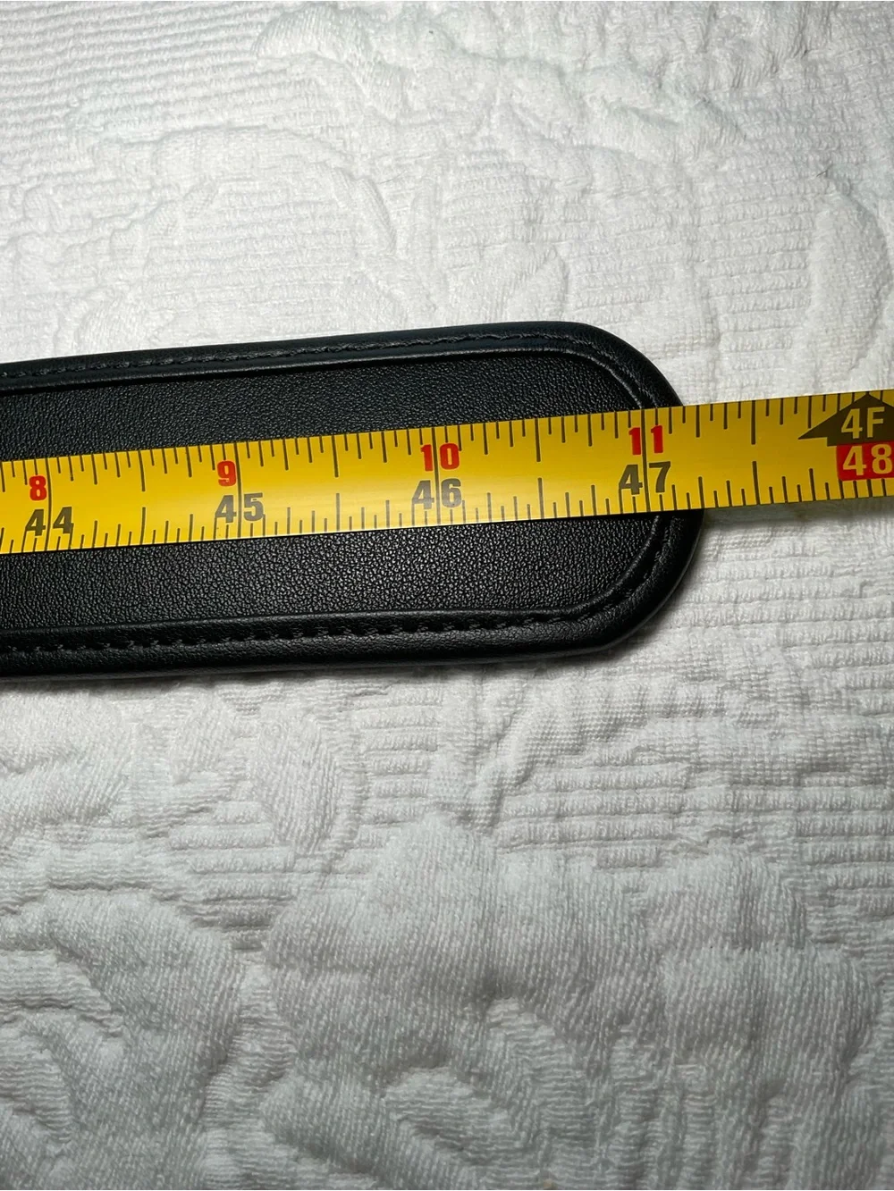 CAbi Black Leather Belt with Gold Hardware